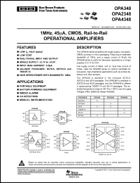 Click here to download OPA348AIDR Datasheet