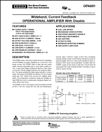 Click here to download OPA692 Datasheet
