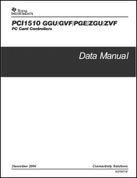 Click here to download PCI1510ZGU Datasheet