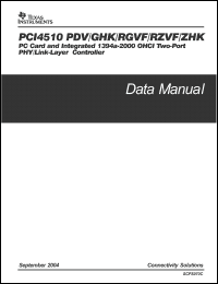 Click here to download PCI4510ZHK Datasheet