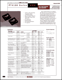 Click here to download PT4100-48V Datasheet