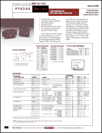 Click here to download PT6502 Datasheet
