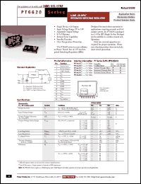 Click here to download PT6626 Datasheet