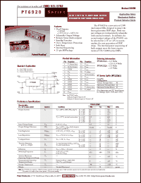 Click here to download PT6922 Datasheet