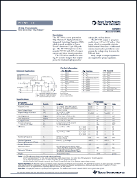 Click here to download PT7708 Datasheet