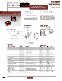 Click here to download PT78SR108S Datasheet