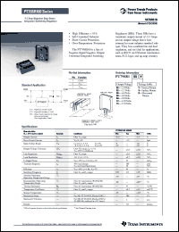 Click here to download PT79SR106S Datasheet