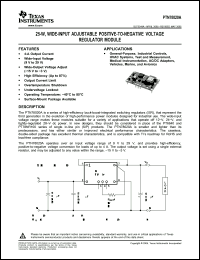 Click here to download PTN78020 Datasheet