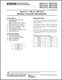 Click here to download REF3233AIDBVR Datasheet