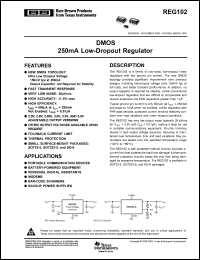 Click here to download REG102NA-A/250 Datasheet