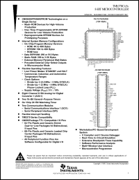 Click here to download TMS370C058A Datasheet
