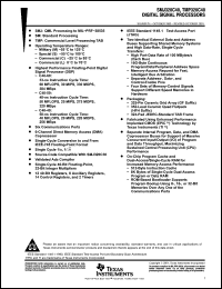 Click here to download SMJ320C40 Datasheet