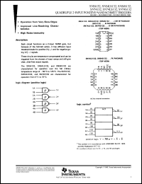 Click here to download SN54S132W Datasheet