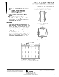 Click here to download SN74ALS151 Datasheet