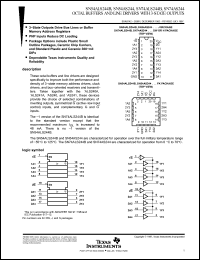 Click here to download SN54AS244 Datasheet