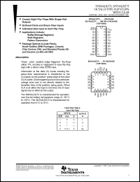 Click here to download SN74ALS273 Datasheet