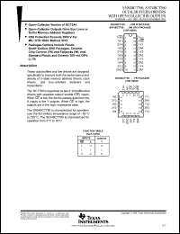 Click here to download SN54BCT760W Datasheet