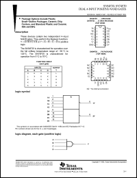 Click here to download SN54F20 Datasheet