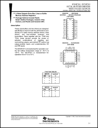 Click here to download SN54F241FK Datasheet