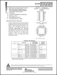 Click here to download SN54HC365 Datasheet