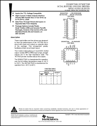 Click here to download SN54HCT540 Datasheet