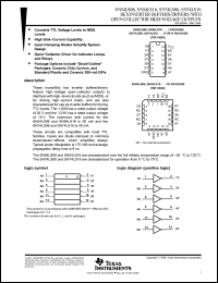 Click here to download 74LS06 Datasheet