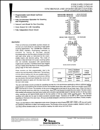 Click here to download SN54S169 Datasheet