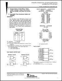 Click here to download SN54LS279AW Datasheet