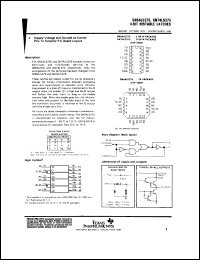 Click here to download SN54LS375W Datasheet