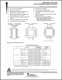 Click here to download SN74LV163APW Datasheet