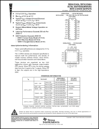 Click here to download SN74LV240ADB Datasheet