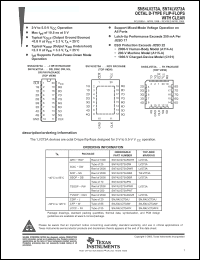 Click here to download SN74LV273APWT Datasheet