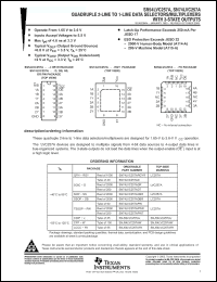 Click here to download SN54LVC257A Datasheet
