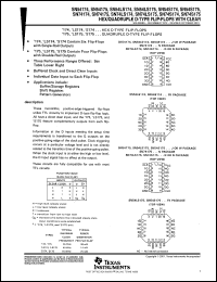 Click here to download SN74LS174 Datasheet