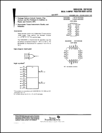 Click here to download SN54S260W Datasheet