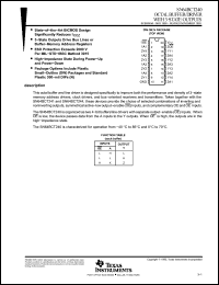 Click here to download SN64BCT240 Datasheet