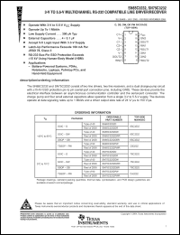 Click here to download SN75C3232PW Datasheet