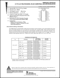 Click here to download SN75C3232DRE4 Datasheet