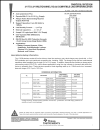 Click here to download SN65C3238DW Datasheet