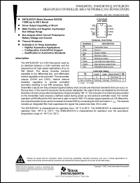 Click here to download SN75LBC031 Datasheet