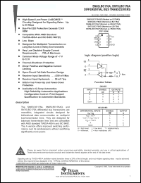 Click here to download SN65LBC176AD Datasheet