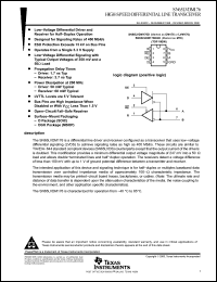 Click here to download SN65LVDM176 Datasheet