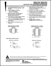 Click here to download SN65MLVD200 Datasheet