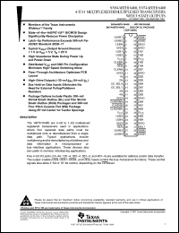 Click here to download SN74ABTH16460DGG Datasheet