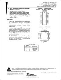 Click here to download SN74AC245DB Datasheet