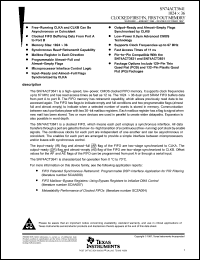 Click here to download SN74ACT3641PCB Datasheet