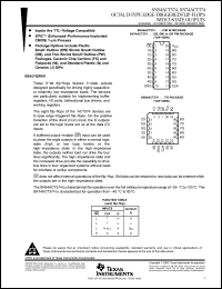 Click here to download SN74ACT374DB Datasheet