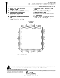 Click here to download SN74ACT7802FN Datasheet