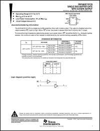 Click here to download SN74AHC1G125DCK Datasheet