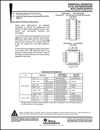 Click here to download SN74AHC244DB Datasheet